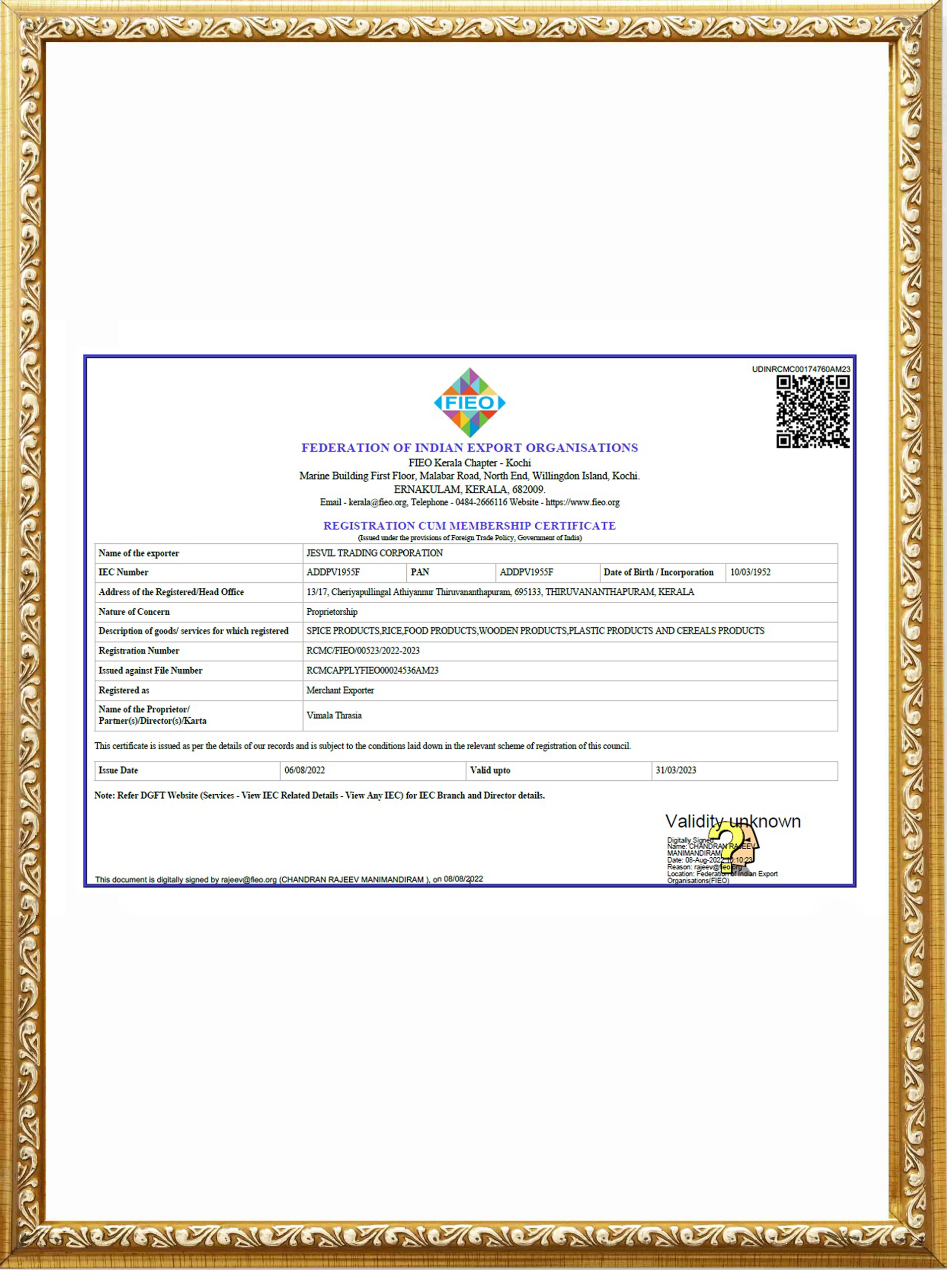 Certificate Images