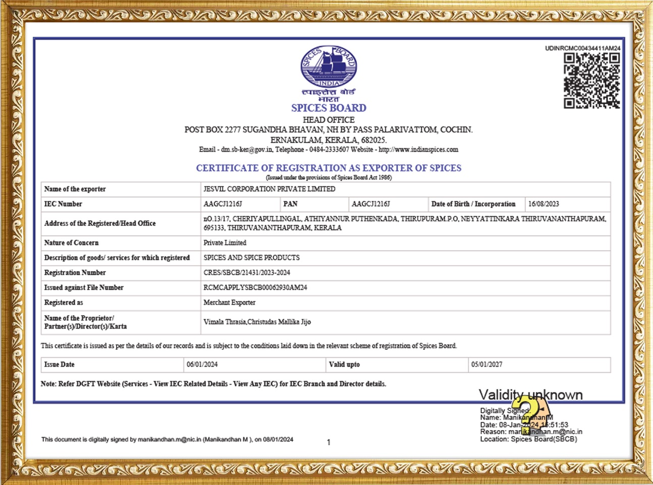 Certificate Images