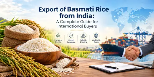 Export of Basmati Rice from India